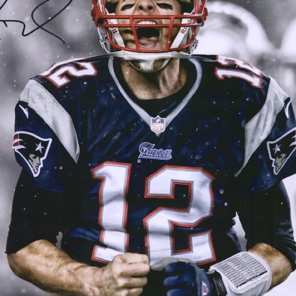 Authentic “ON FIELD” (worn by) Tom Brady New England Patriots Jersey Size 44